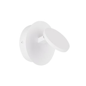 Nova Luce Otto - applique murale - Ø 12 x 8 cm - 5W LED inclus - blanc sable