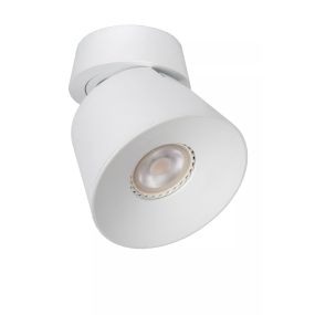Lucide Trigono - spot apparent - Ø 10,5 x 9,8 cm - blanc