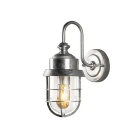 Konstsmide Cerignola - applique murale extérieure - 14 x 31 x 21,5 cm - IP44 - acier galvanisé