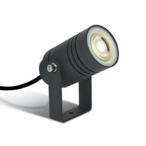 ONE Light GU10 Garden - spot au sol sur pointe - 13,2 x 11,2 cm - IP65 - anthracite