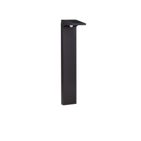 Nova Luce Tek - lampe de jardin sur pique - 11,3 x 65 x 19 cm - 1W LED inclus - IP54 - noir sablé