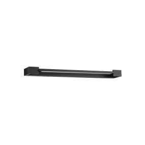 Nova Luce Arga - applique murale - 60 x 4,2 x 10 cm - 17W LED inclus - IP44 - noir sablé
