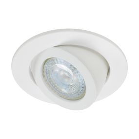 Projectlight Wall Washer - spot encastré - Ø 102 mm, Ø 92 mm encastré - blanc