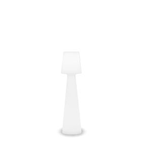 New Garden Lola 110 - lampadaire d'extérieur - Ø 26,5 x 110 cm - 16W LED inclus - IP65 - blanc - couleur de lumière blanche