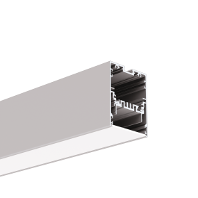 Klus Mod-50 - profilé LED - 5,6 x 7 cm - argent anodisé