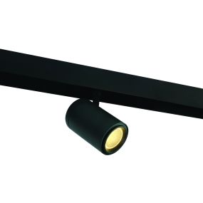 ONE Light système de rail magnétique - Luminaires sur rail - spot sur rail - Ø 7,3 x 13,6 cm - 24W DALI dimmable LED inclus - noir