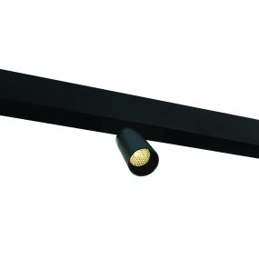 ONE Light système de rail magnétique - Track Lights - spot sur rail - Ø 4,3 x 8,6 cm - 8W LED inclus - noir