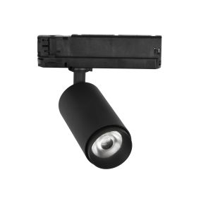 Nova Luce Lavish - Spot sur rail triphasé - 16 x 6 x 20 cm - 24W LED inclus - noir sable