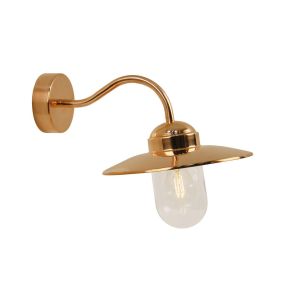 Nordlux Luxembourg - applique d'extérieur - 26 x 27 cm - IP54 - cuivre