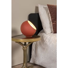 Lucide Doredos - lampe à poser - Ø 20 x 20 cm - terre cuite