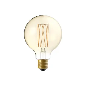 Filament LED de Creative Cables - Ø 9,5 x 14 cm - E27 - 7W dimmable - 2700K - ambre