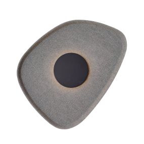 Maxlight Deux - applique - 30 x 7,5 x 40 cm - 5W LED inclus - noir et gris