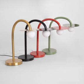 Maxlight Enigma - lampe de table - 39 x 45 cm - 2W LED inclus - vert