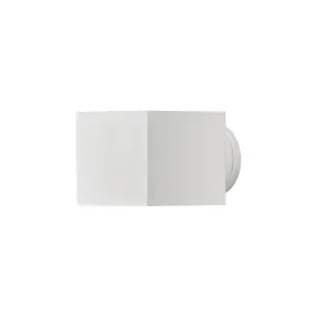 Konstsmide Modena - applique murale extérieure - 10 x 13,5 x 9 cm - IP44 - blanc
