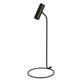 Searchlight Dulwich - lampe à poser - Ø 23 x 57 cm - noir