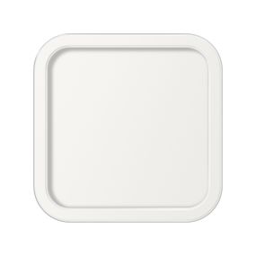 ETH Loïs - plafonniers - 30 x 30 x 5 cm - 3 niveaux de gradation - 24W LED inclus - IP44 - blanc