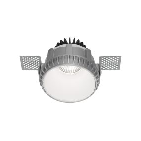 Nova Luce Belluno - spot encastré sans garniture - Ø 82 mm, Ø 105 mm à encastrer - IP54 - blanc