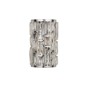 Searchlight Bijou - applique murale - 16 x 11 x 27 cm - chrome