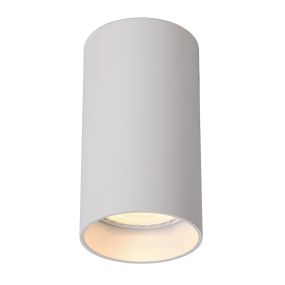 Lucide Delto Round - spot en saillie - Ø 5,5 x 10 cm - 5W LED dimmable inclus - dim to warm - white