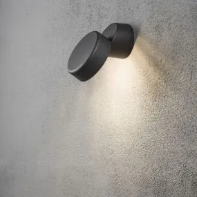 Konstsmide Vicenza – applique murale extérieure – 15,5 x 11 x 17,5 cm –  4W LED inclus – IP44 – noir