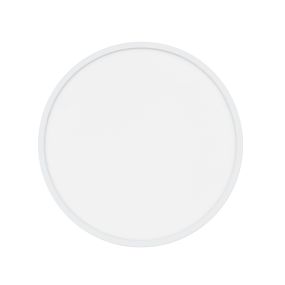 Nordlux Oja 42 - plafonnier - Ø 42,4 x 3,8 cm - 20W LED inclus (2700K) - IP54 - blanc