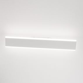 Nova Luce Line - applique murale - 50,3 x 4,8 x 8 cm - 2 x 12W LED inclus - blanc sable