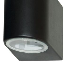Searchlight Stratton - Applique d'extérieur - 7 x 8 cm - IP44 - noir