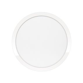 ETH Anne Round - plafonnier - Ø 40 x 2,7 cm - 3 niveaux de gradation - 24W LED inclus - IP44 - blanc