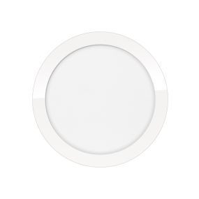 ETH Anne Round - plafonnier - Ø 26 x 2,7 cm - 3 niveaux de gradation - 15W LED inclus - IP44 - blanc