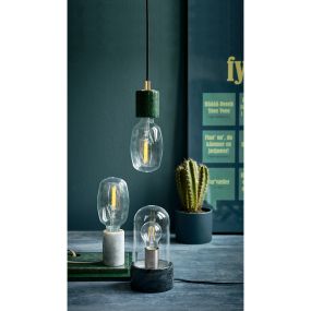 Nordlux Siv - lampe à poser - Ø 6 x 10,3 cm - blanc