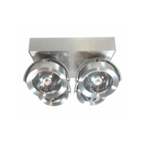 Artdelight Dutchess LED - spot en saillie 4L - 25 x 25 x 17,5 cm - 4 x 13W LED dimmable inclus - aluminium