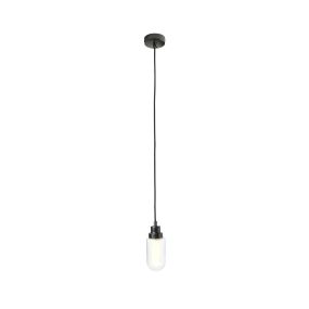 Faro Brume - lampe suspendue - Ø 8 x 19 cm - vieil acier
