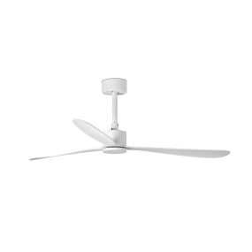 Faro Amelia - ventilateur de plafond - Ø 132 x 26 cm - 6 vitesses - inclus télécommande avec minuterie - blanc