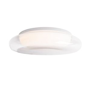 Maxlight Duo - plafonnier - Ø 34 x 10 cm - 10W LED inclus - blanc