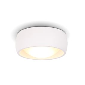 Maxlight Kodak - plafonnier - Ø 10 x 5 cm - 8W LED inclus - blanc