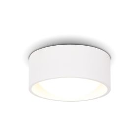 Maxlight Kodak - plafonnier - Ø 10 x 5 cm - 8W LED inclus - blanc