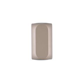 Nova Luce Elli - applique murale - 10,5 x 6 cm - 8W LED inclus - café moka et noir mat