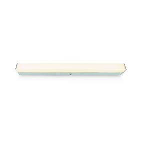 ONE Light Mirror LED Square - miroir lumineux - 60 x 4 x 5,8 cm - 15W LED inclus - IP44 - chrome