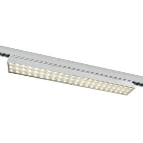 ONE Light High Power Linear - rail lumineux - système de rail triphasé - 58 x 4 x 6,4 cm - 30W LED inclus - blanc - couleur de lumière blanc chaud