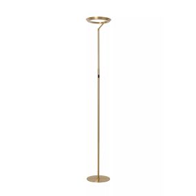 Lucide Celeste - lampadaire - Ø 28 x 174 cm - 21W dimmable LED inclus - laiton