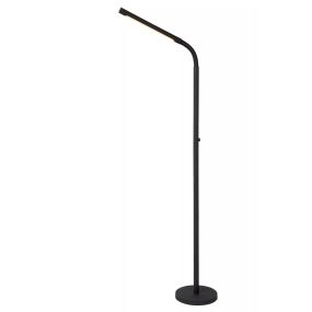 Lucide Gilly - lampadaire rechargeable - 49 x 20 x 135 cm - 3W LED dimmable inclus - noir