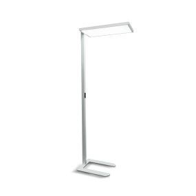 ONE Light Office Floor Stand Range - lampadaire - 200 cm - 60W dimmable LED inclus - blanc