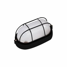 Faro Estay - applique murale - 20 x 10 x 10,2 cm - IP44 - noir mat