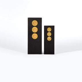 VK Lighting Tetra - plafonnier/mural - 13,2 x 4,4 x 4,8 cm - 6W LED inclus - noir