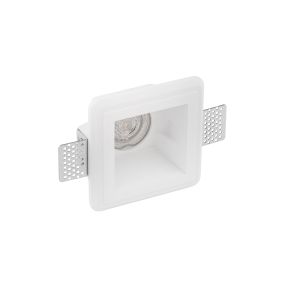 Nova Luce Crate - spot encastrable - 120 x 120 mm, 123 x 123 mm encastrable - blanc