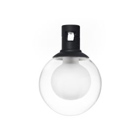 Nova Luce Minimal - point lumineux système de rail magnétique - Ø 10 x 14 cm - 5W LED inclus - noir