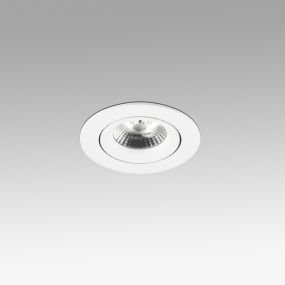 Faro Nais Orientable - spot à encastrer - Ø 70 mm, Ø 76 mm à encastrer - 7W LED inclus - blanc mat