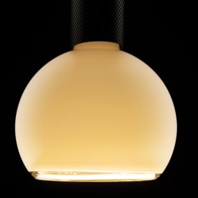 Segula Lampe LED - Billard flottant - Ø 15 x 18,5 cm - E27 - 4W dimmable - 2200K - blanc