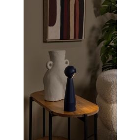 Lucide Ipsos - lampe de table rechargeable - Ø 6 x 22 cm - 3W dimmable LED inclus - bleu
