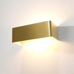 Artdelight Mainz - applique murale - 20 x 10 x 7 cm - 2 x 3W LED dimmable inclus - or brossé